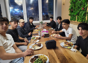 Ein Abend voller Geschmack – die Essener Gruppe im syrischen Restaurant